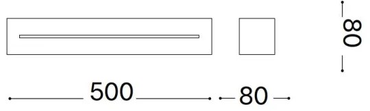Ideal lux - Aplica perete 3xE14/40W/230V crom mat