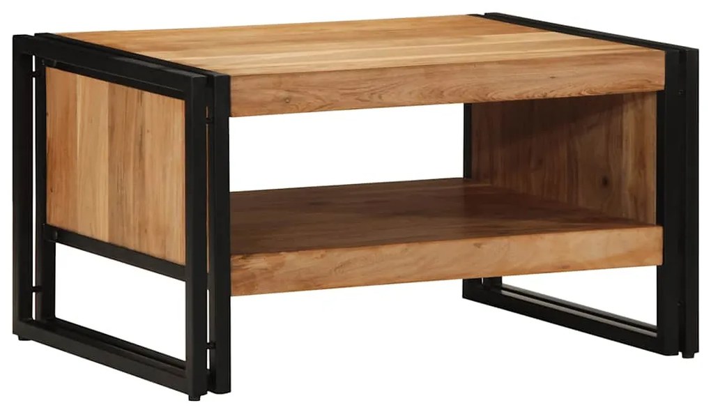 vidaXL Masuta de cafea 70x50x38 cm din lemn masiv de salcam