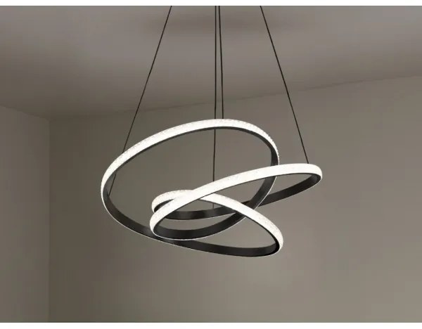 Lustră LED reglabilă pe cablu LED/90W/230V 3000-6500K Ø 47 cm + telecomandă