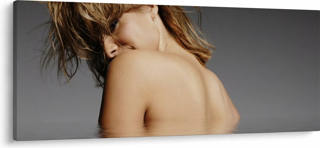 Tablou - Imaginea unei femei care face baie (120x50 cm)