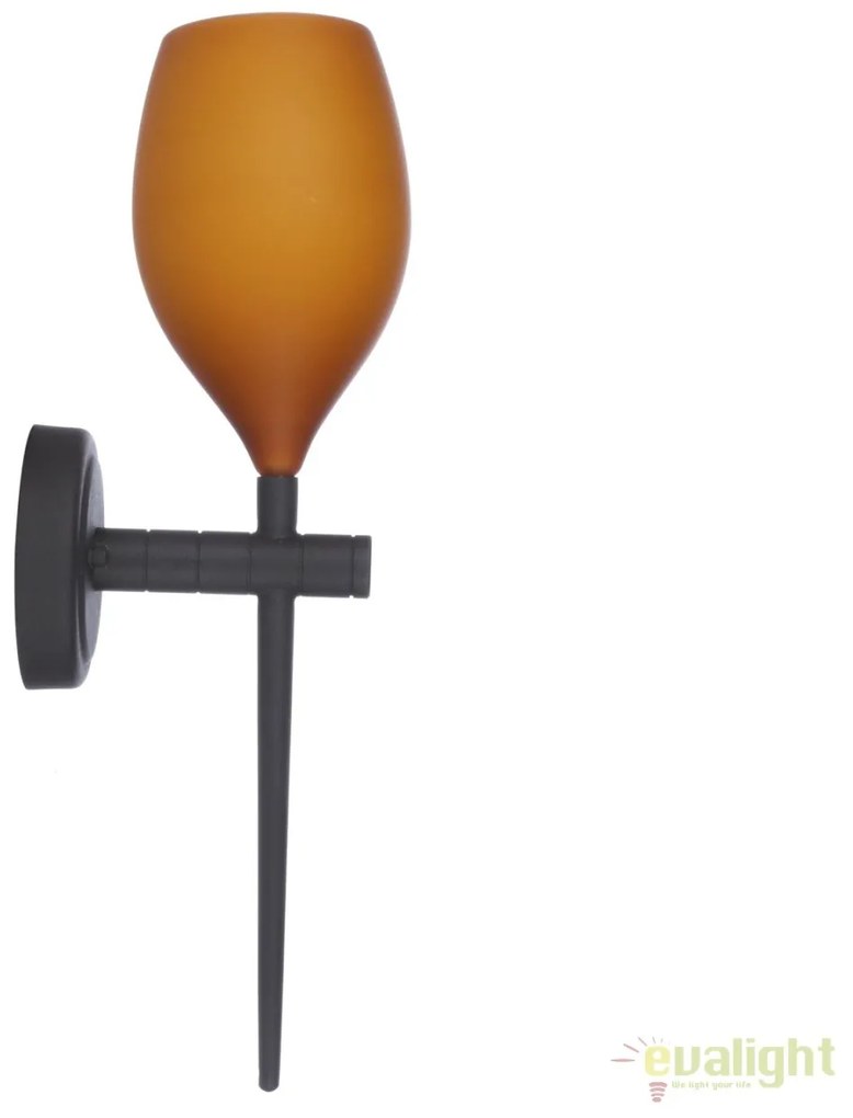 Aplica de perete moderna Izza amber