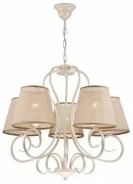 Lustra clasica 5 becuri E27 Lorenzo 27517 Lamkur