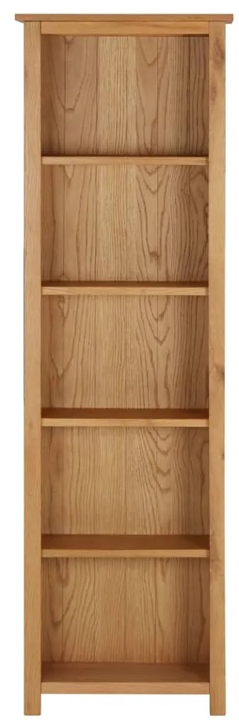 288848 vidaXL Bibliotecă 52x22,5x170 cm lemn masiv de stejar