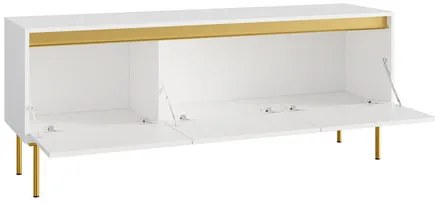Dulap TV Gelean 3D (Negru + auriu) . 1106217