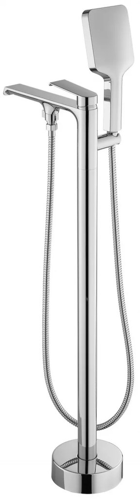 Baterie freestanding Hass argintiu H89 cm