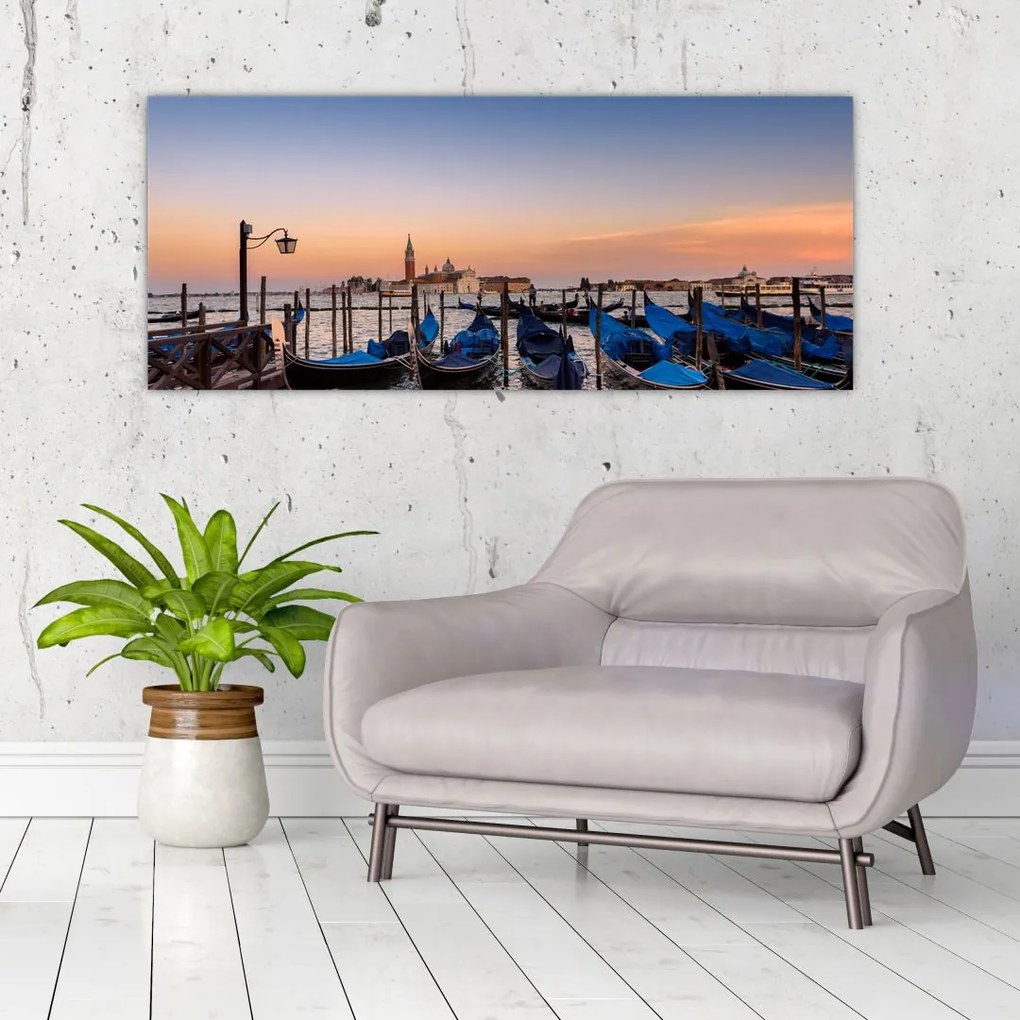 Tablou - zgârie norii unui oraș mare (120x50 cm)