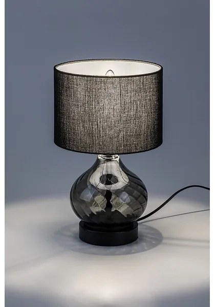 Lampă de masă Rabalux 74034 PIRELO 1xE14/25W/230V fumuriu