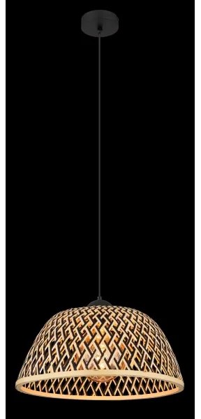 Lustră pe cablu COLLY 1xE27/15W/230V bambus Globo 15767H1