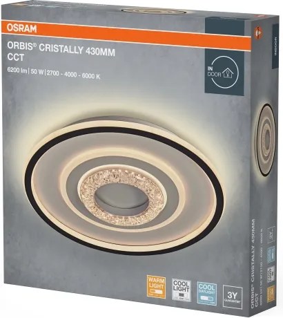 Osram - Plafonieră LED ORBIS CRISTALLY LED/50W/230V 2700/4000/6000K