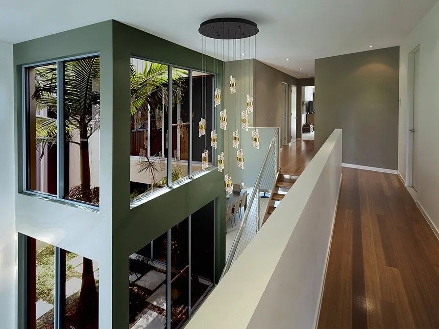 Lustra LED suspendata design elegant Iliada 13L