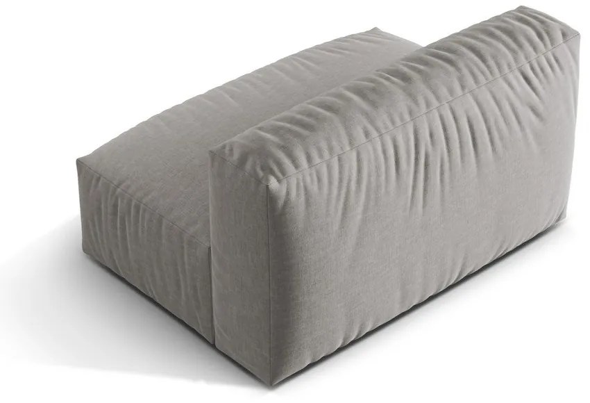 Modul pentru canapea modulară gri deschis (de mijloc) Martina – Micadoni Home