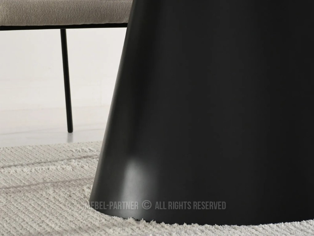 Masă de sufragerie Padro (negru). Promo -24%. 1111766