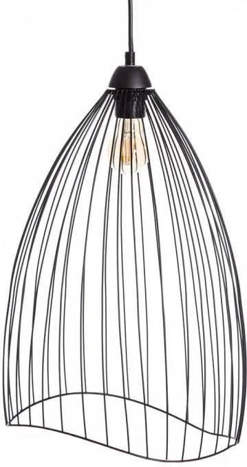 Lampa suspendata din metal Ceiling Lamp Black Metal Ø30cm | PRIMERA COLLECTION