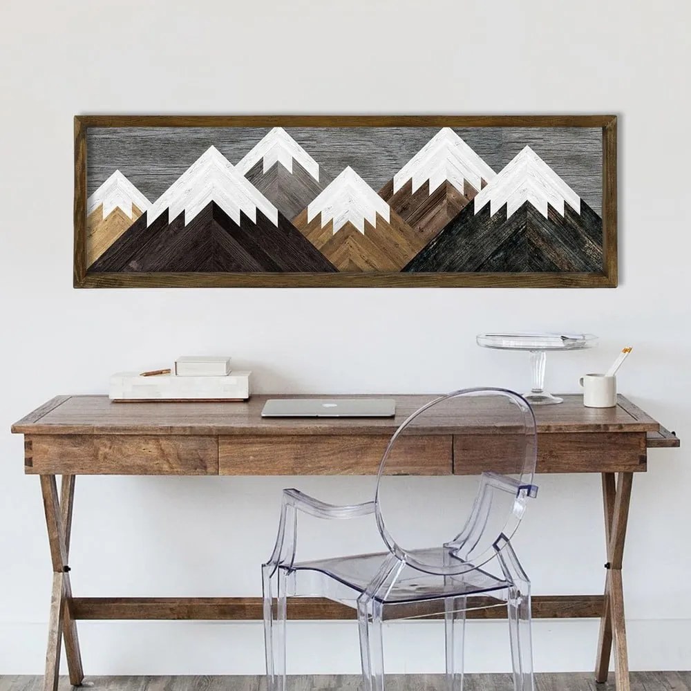 Tablou Mountains, 120 x 35 cm