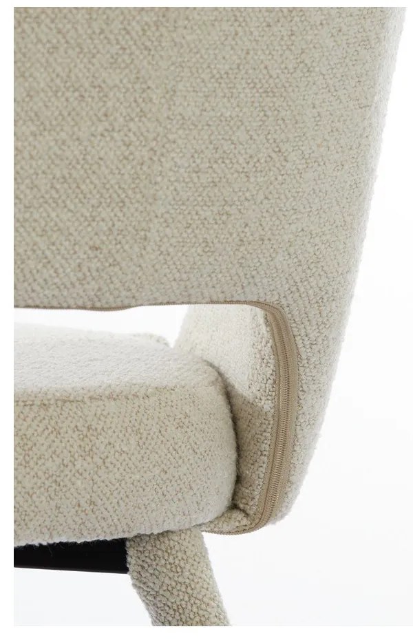 Scaun de dining bej Djeslin – Light &amp; Living