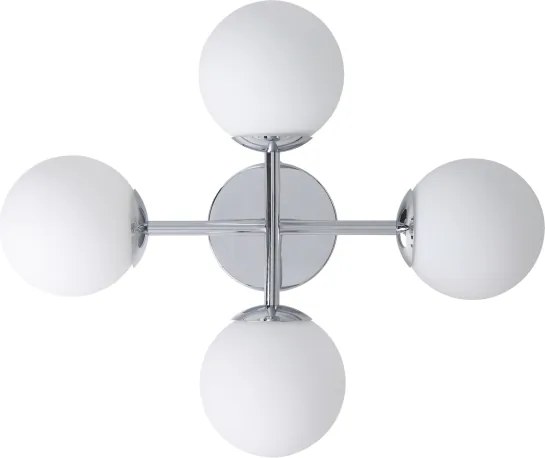 Eglo 902098 - Plafonieră LED aplicată pentru baie CASTROVIDO 4xG9/4,2W/230V IP44 crom