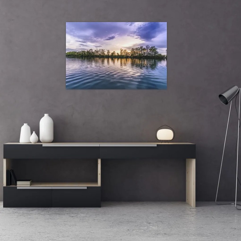 Tablou cu lac (90x60 cm)