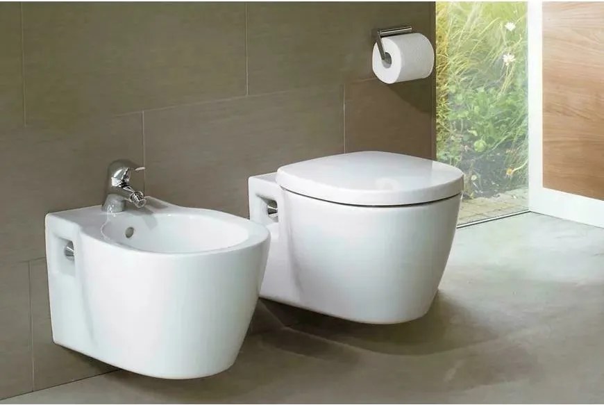 Set vas wc compact suspendat si bideu suspendat Ideal Standard Connect
