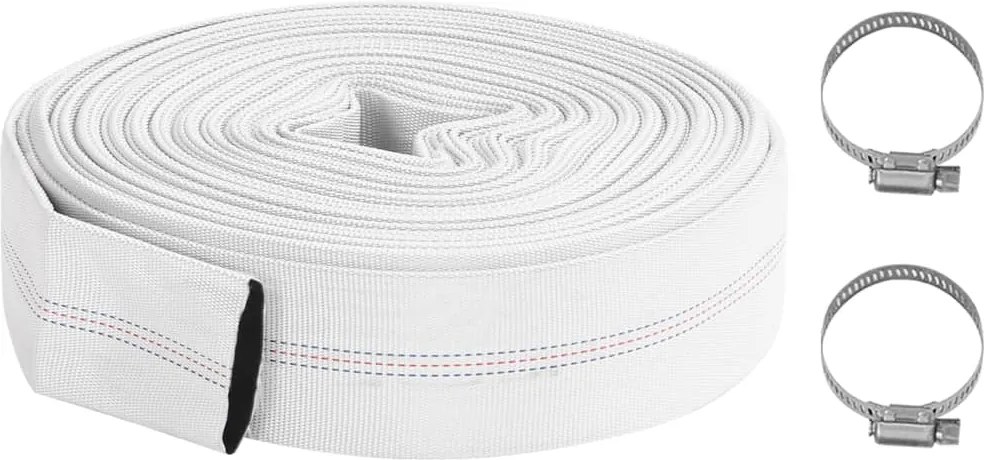 vidaXL Furtun de incendiu, 30 m, 2", PVC