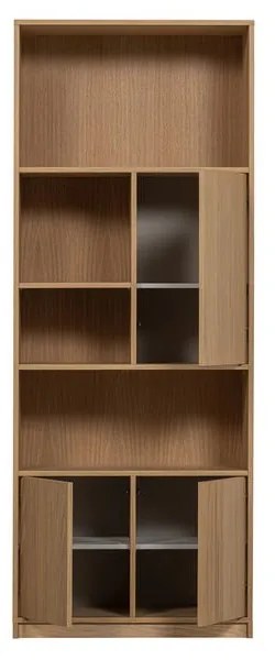 Bibliotecă modulară cu aspect de lemn de stejar 77x199 cm Modulair – vtwonen