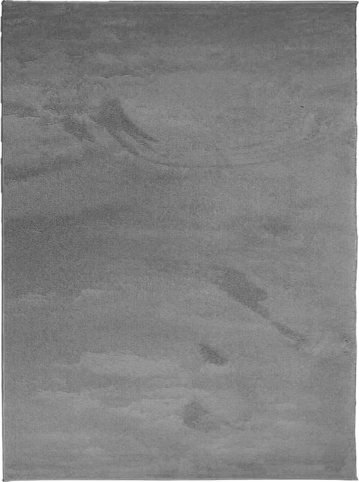 vidaXL Covor „OVIEDO”, fire scurte, antracit, 240x340 cm