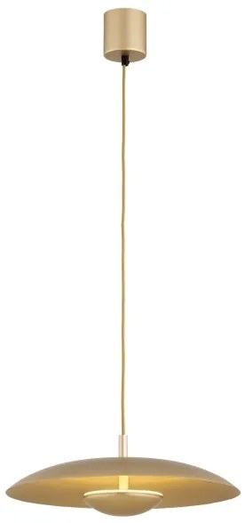 Argon 8869 - Lustră LED suspendată pe cablu BOLTON LED/12,5W/230V 3000K aurie