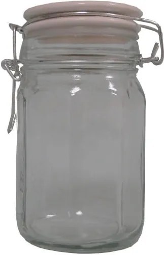 Borcan din sticlă Antic Line Spices, înălțime 12 cm