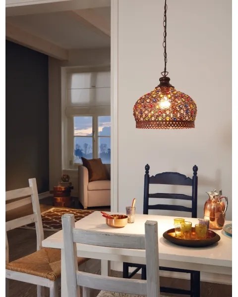 Eglo 49764 - Corp de iluminat pendul JADIDA 1xE27/60W