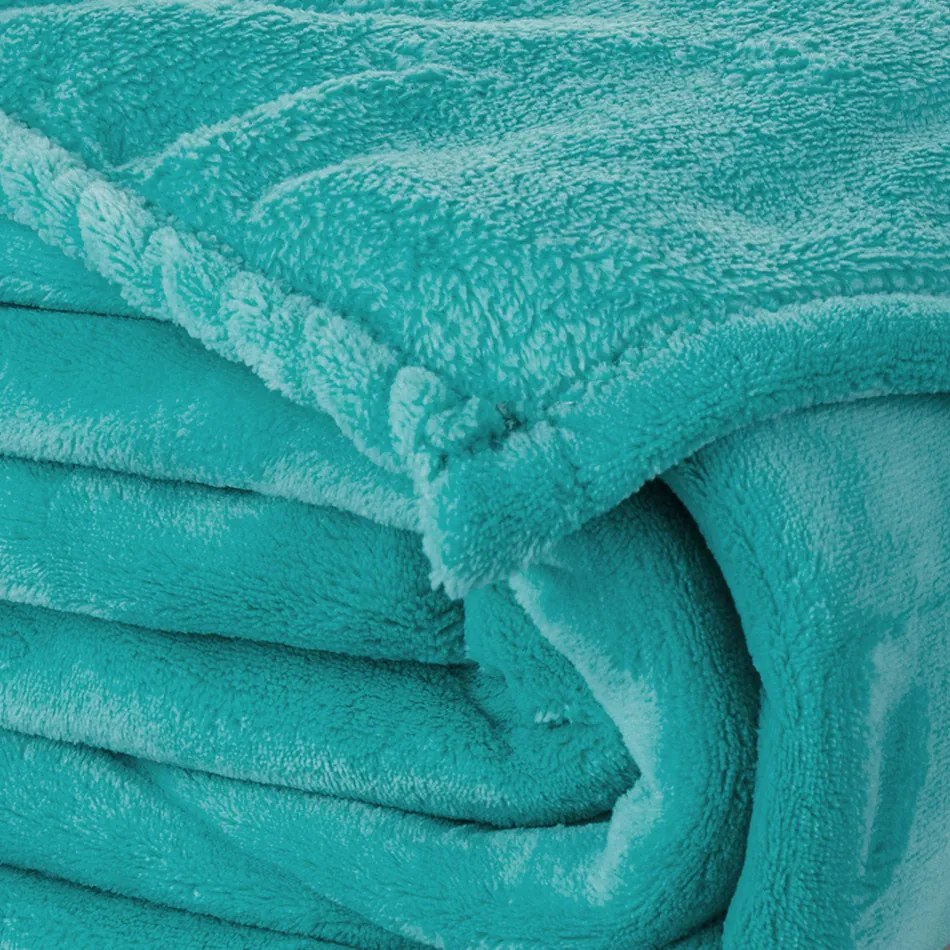 Pătură Microplush Turquoise , 150 x 200 cm