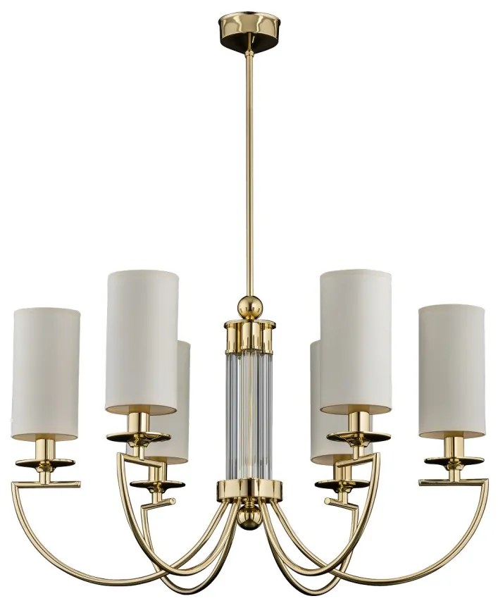 Candelabru 6 brate elegant design clasic realizat manual Lea