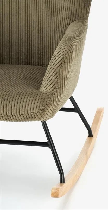 Scaun balansoar olive BELMIRO