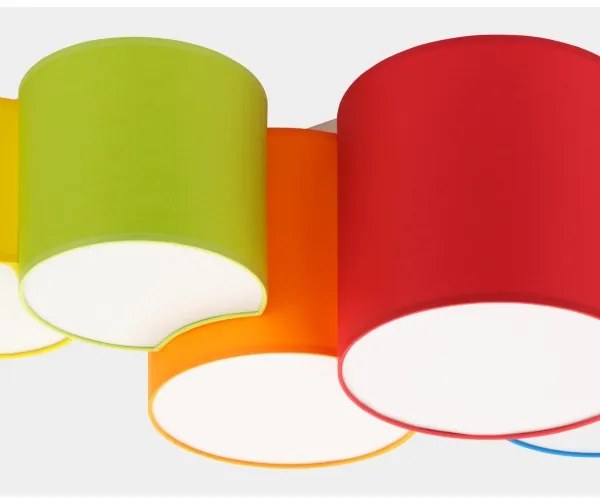 Plafonieră pentru copii MONA KIDS 5xE27/15W/230V