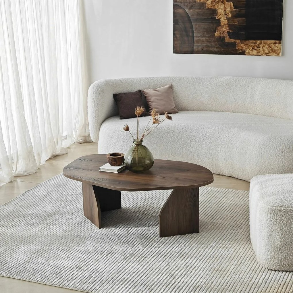 Măsuță de conferință Rock Walnut