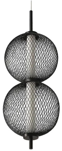 Lustru LED suspendat pe cablu PUMA LED/10W/230V Ø 14 cm negru