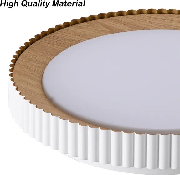 BRILAGI - Plafonieră LED dimabilă NEXO, 48W, 230V, 3000–6000K, albă, Ø 43 cm, cu telecomandă