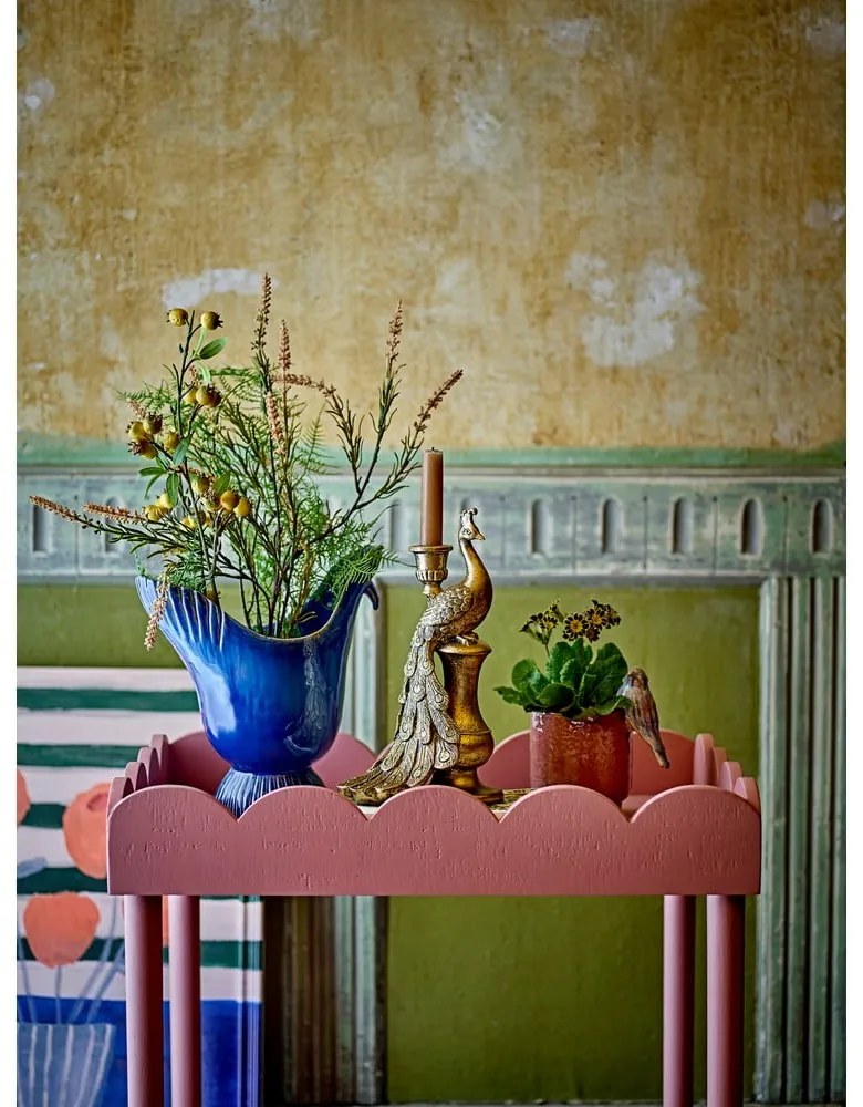 Masă consolă roz din lemn de pin 40x60 cm Isola – Bloomingville