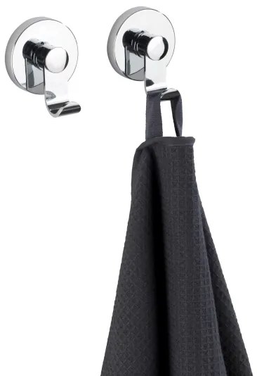 WENKO 24466100 - cârlig VACUUM-LOC, 6 x 7 cm, crom lucios