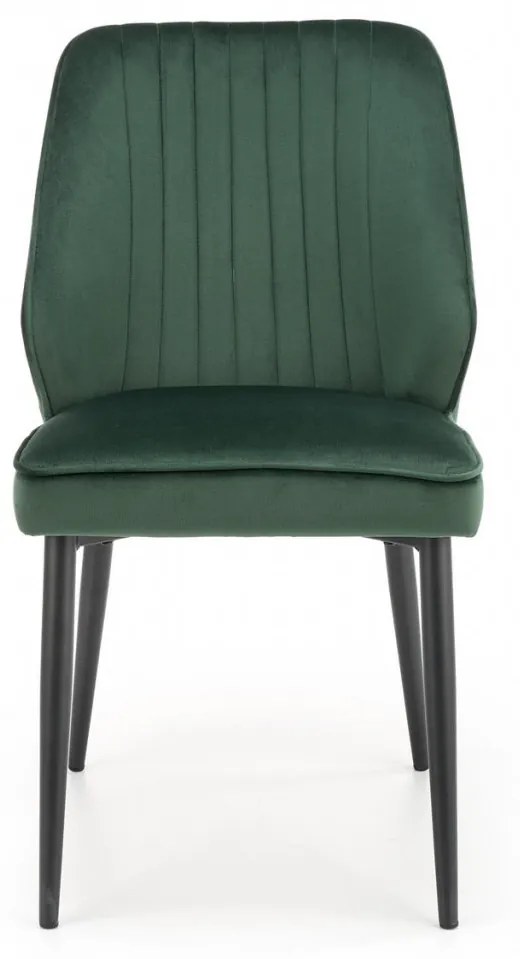 Set masa extensibila Vertigo 130-180 cm + 4 scaune K432 verde