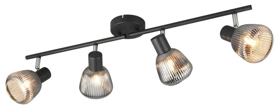 Spot negru ø 10 cm Tarifa – Trio