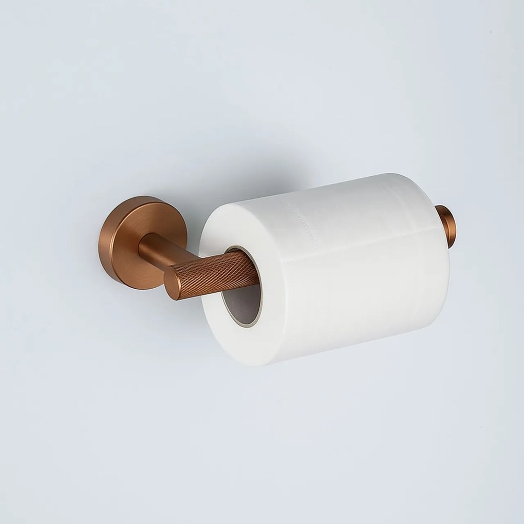 Suport hârtie igienică 6611 Modern Brush Copper