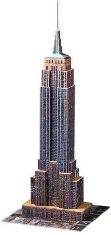PUZZLE 3D EMPIRE STATE BUILDING, 216 PIESE (RVS3D12553)
