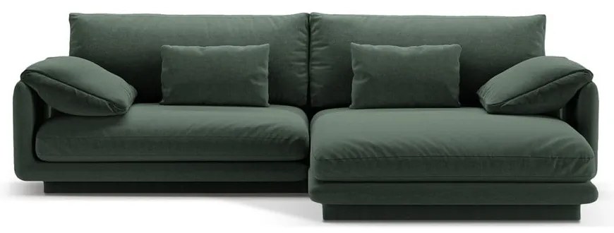 Colțar verde închis (cu colț pe partea dreaptă) Torino – Micadoni Home