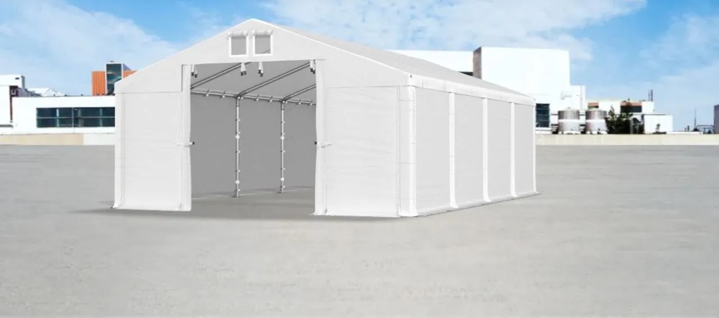 Hală de depozitare/garaj 4x8x2m Comfort PVC 560g