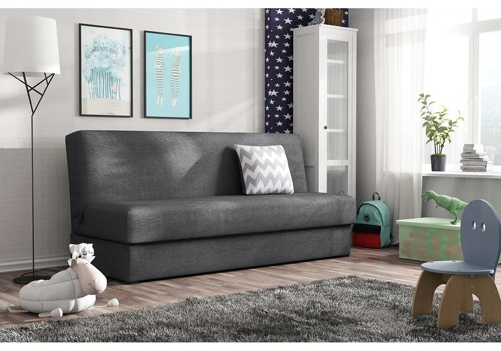 Canapea extensibilă Leo (Enjoy 24 + cikcak Gri). 1058537