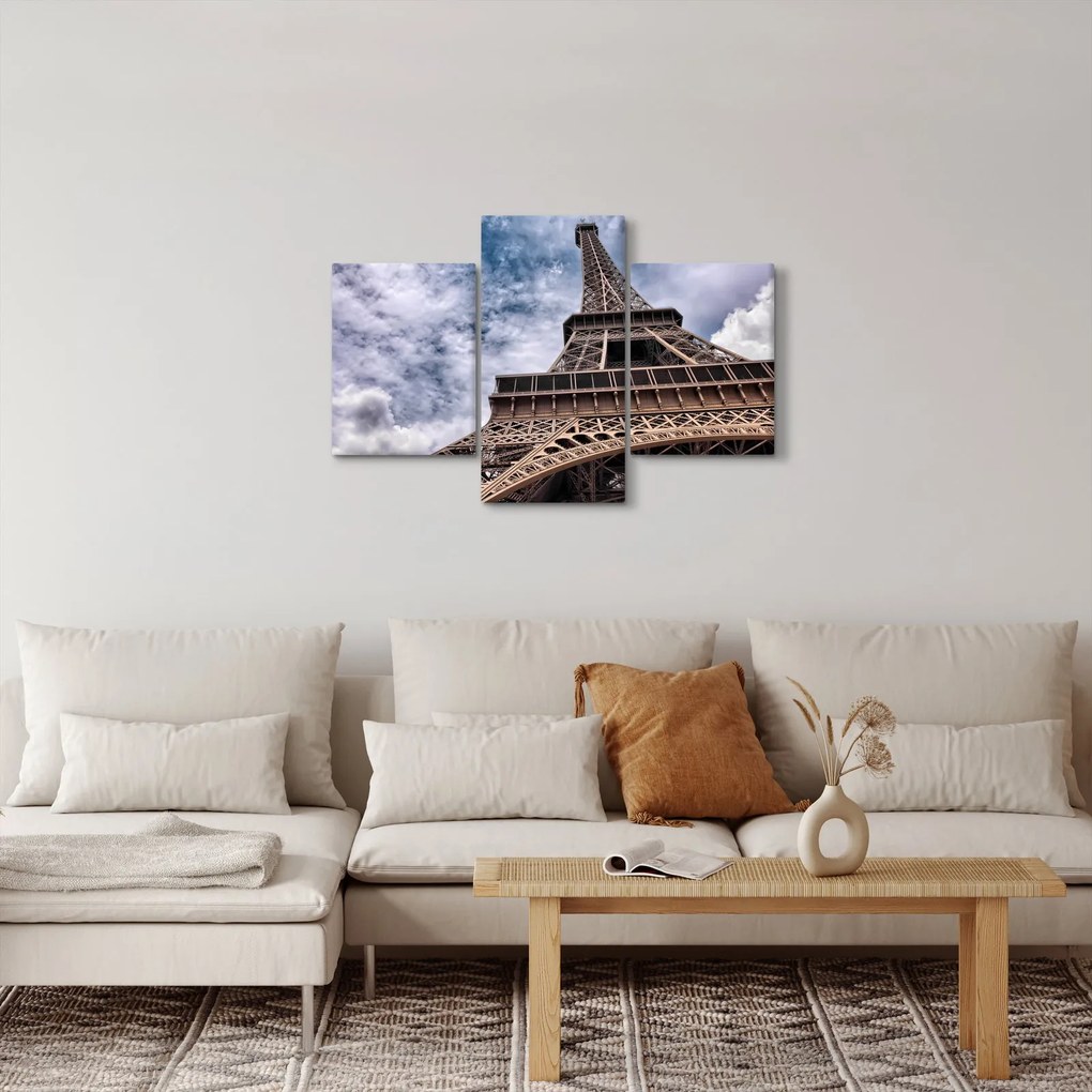 Tablou cu turnul Eifel (90x60 cm)
