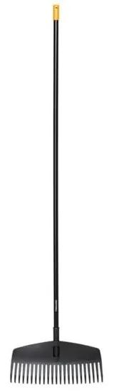 Greblă pentru frunze Fiskars Solid Universal, lățime 41,5 cm, negru