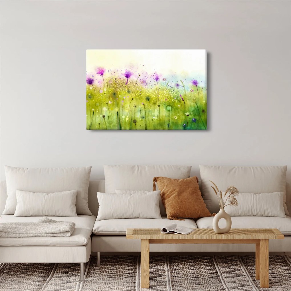 Tablou - Flori de luncă (90x60 cm)