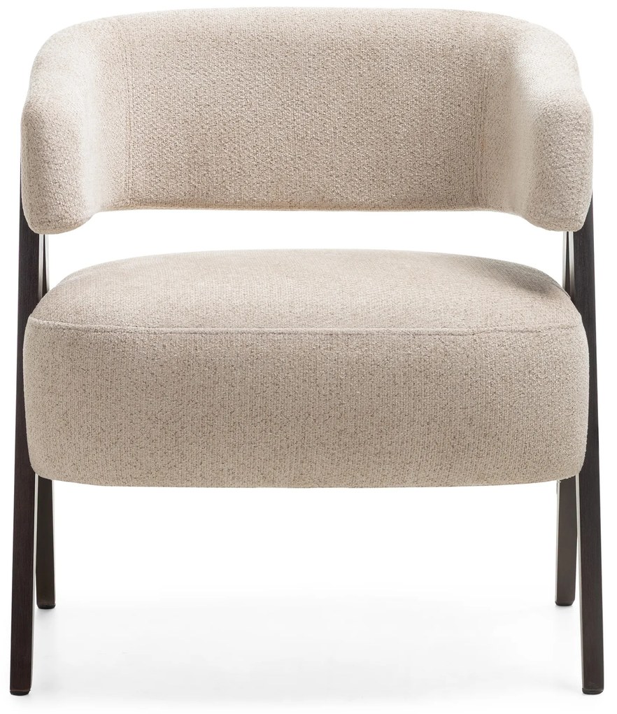 Fotoliu design bej MIZU