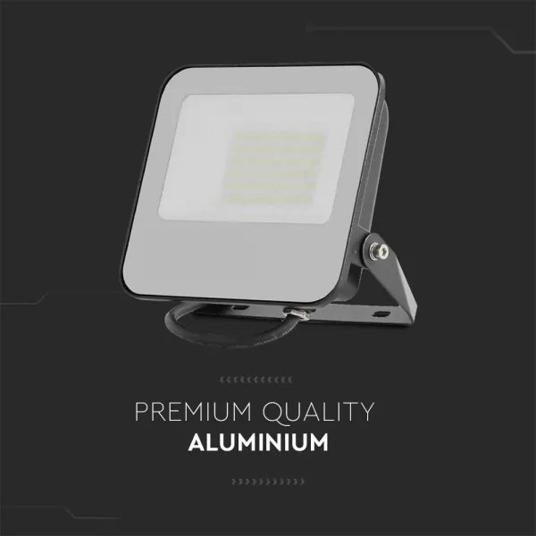 Proiector LED/50W/230V 4000K IP65 negru