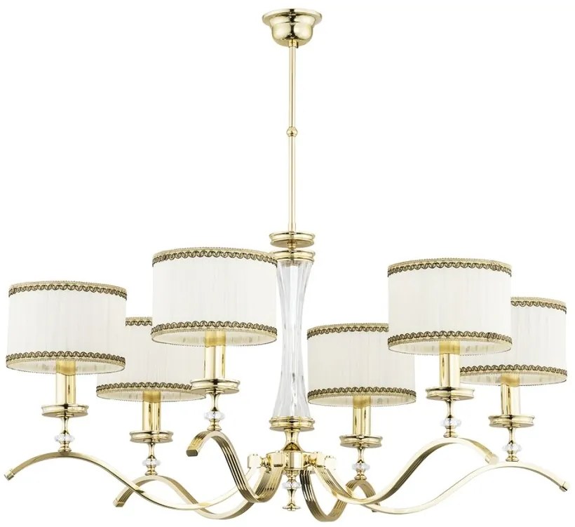 Candelabru 6 brate realizat manual AVERNO